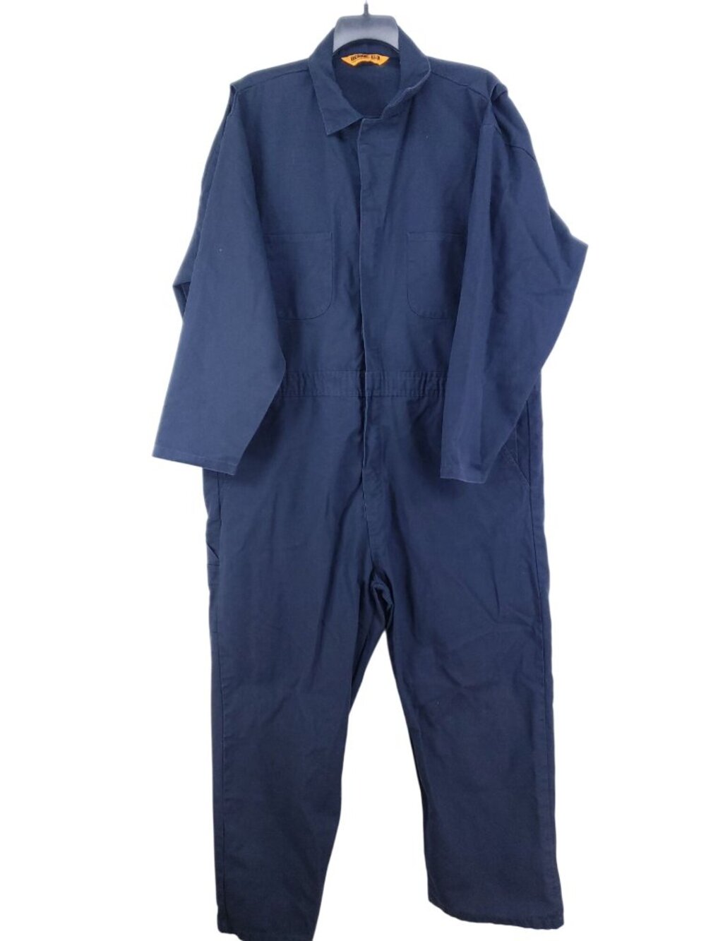 Berne Mens 2XL Short Navy Blue Coveralls Chest 54" Workwear